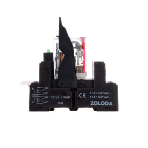 Interface electromecánica 27 mm tornillo 4 cont. inv. salida de 250 Volt 4×5 A